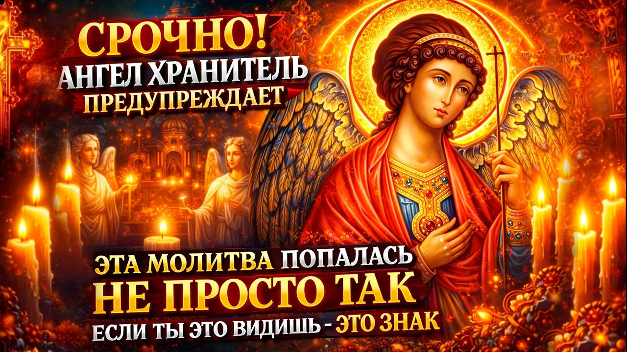 КОНЕЦ ТВОИМ НЕУДАЧАМ И БЕДАМ. Молитва Ангелу Хранителю