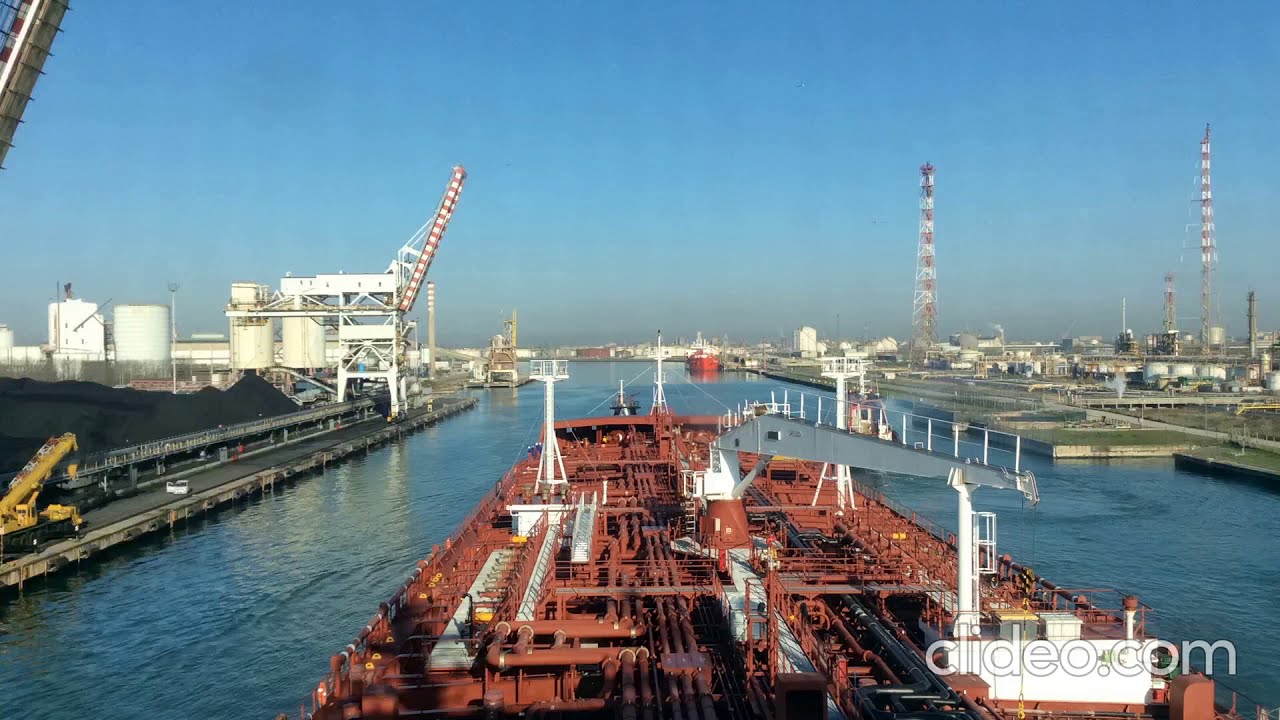 Berthing at Porto Marghera