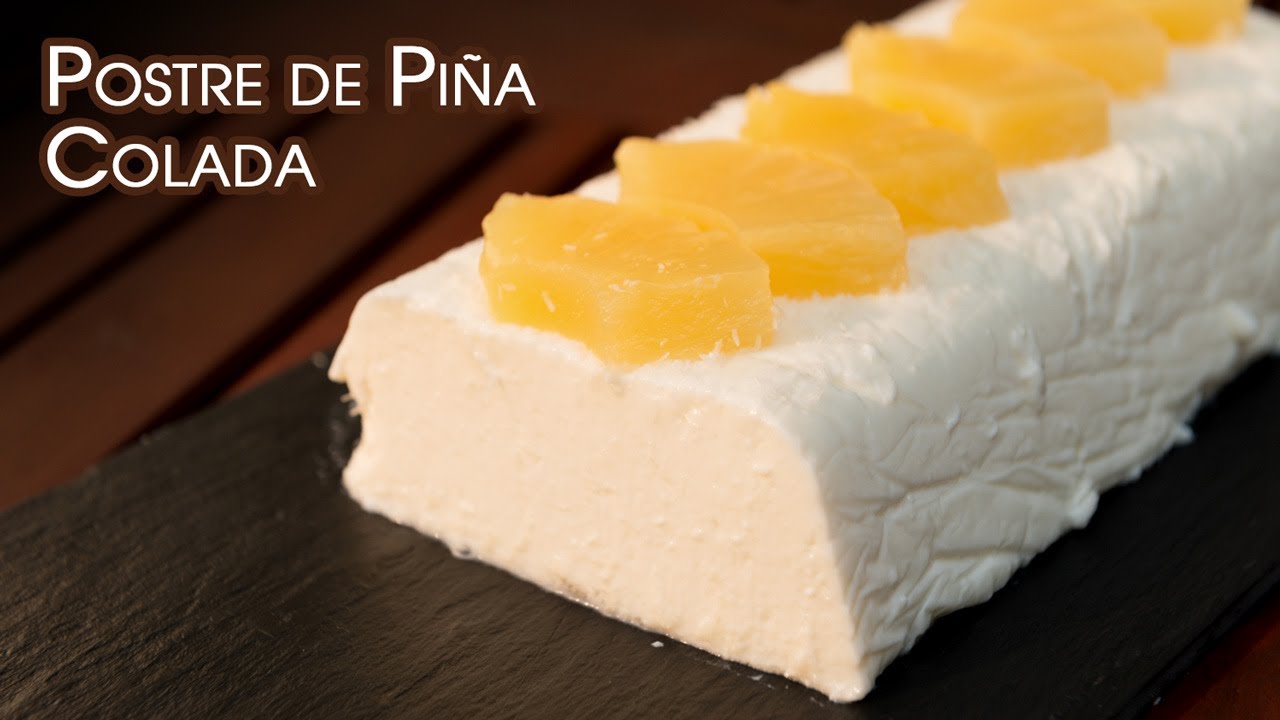 Postre de Piña Colada
