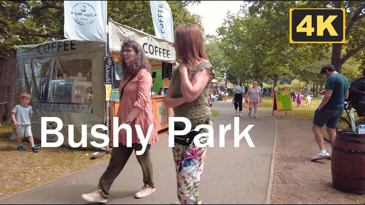 EXPLORING DUBLIN :  Dublin's  BUSHY Park Food and Art Market - 4k Cinematic Video, IRELAND