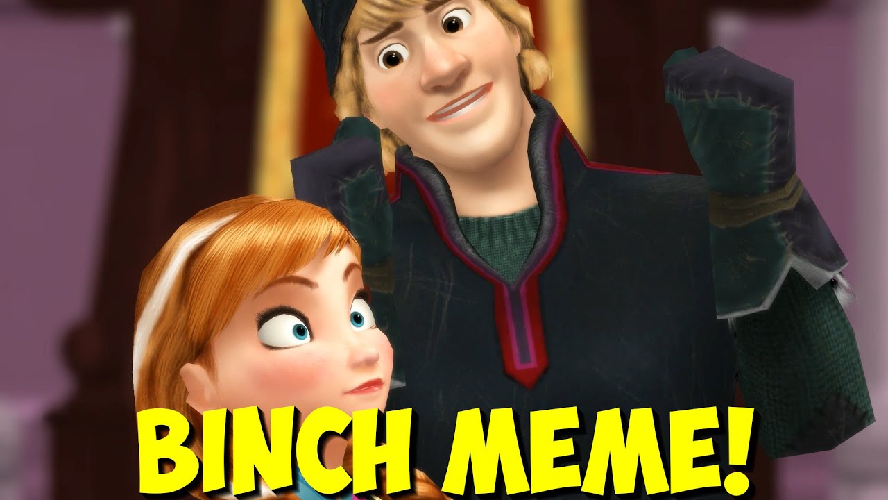 MMD Frozen 2 – “Binch Meme” Anna and Kristoff funny animation animated cartoon meme II Disney