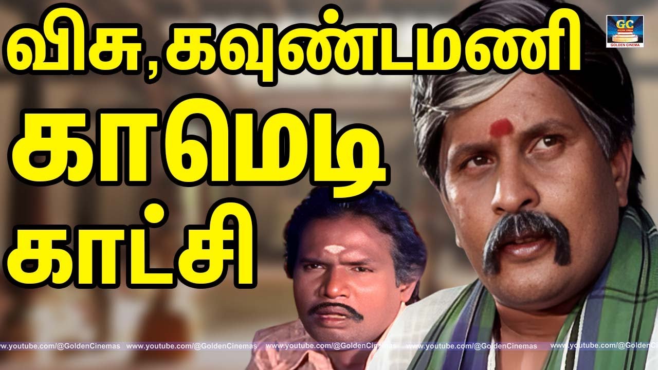 வாழைபழத்தை வச்சு விசு குழப்பத்தையே உண்டு பண்ணிட்டாரு 🤣 Visu Comedy Scene | Visu | Goundamani