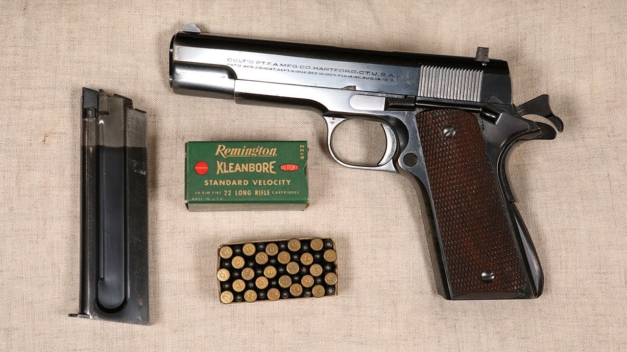Colt 1911 22 ACE Service Pistol All Original 22 Long Rifle