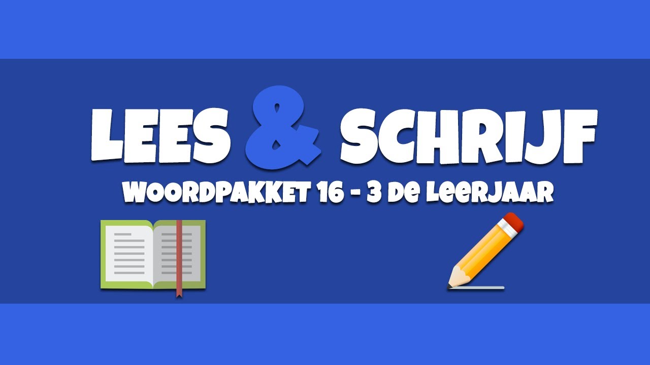 Woordpakket 16 - Tijd voor taal accent - 3de Leerjaar - Woorden Flitsen WP16