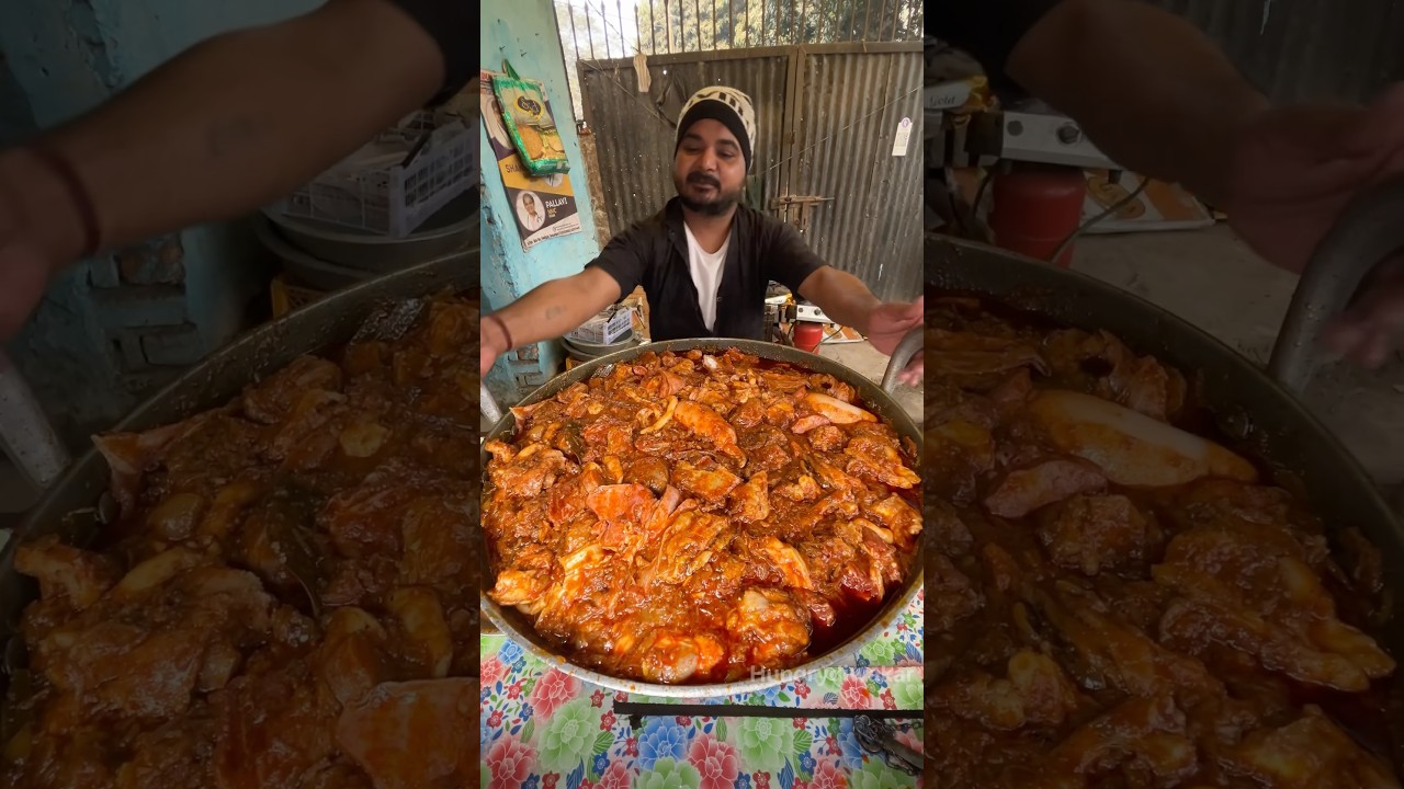 Samastipur's special Mutton Chawal is available at 8 in the morning 😱#mutton #muttoncurry #street...