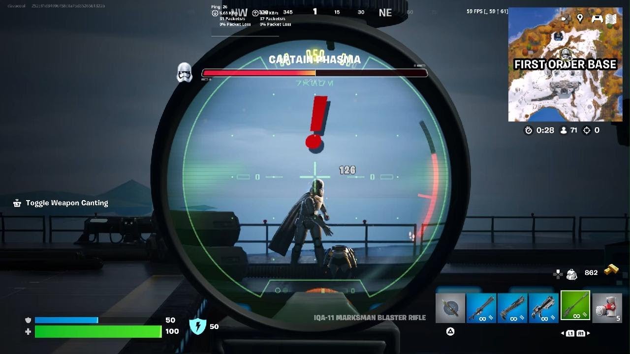 Fortnite: Captain Phasma Boss