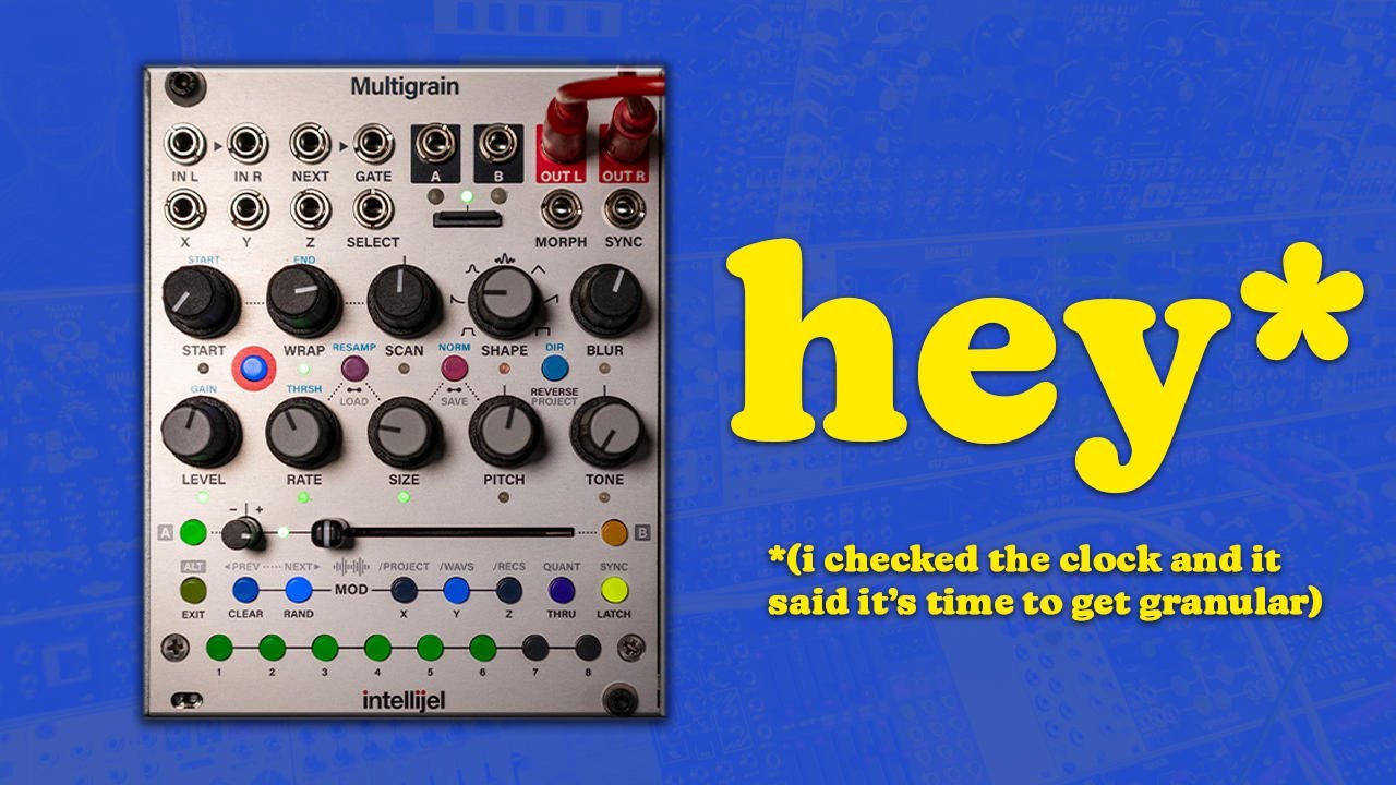 Это Intellijel Multigrain: производительная гранулярная система