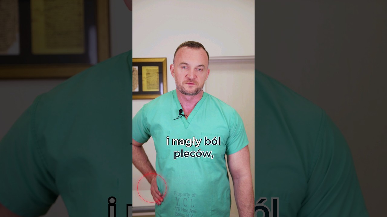 Czy ból pleców może pochodzić z nerek? 