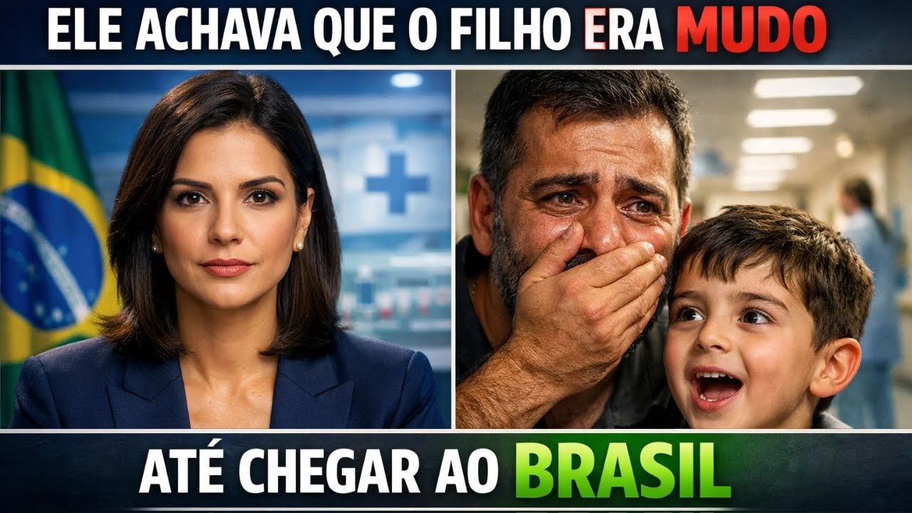 Pai refugiado sírio pensava que seu filho era mudo… até chegar ao Brasil
