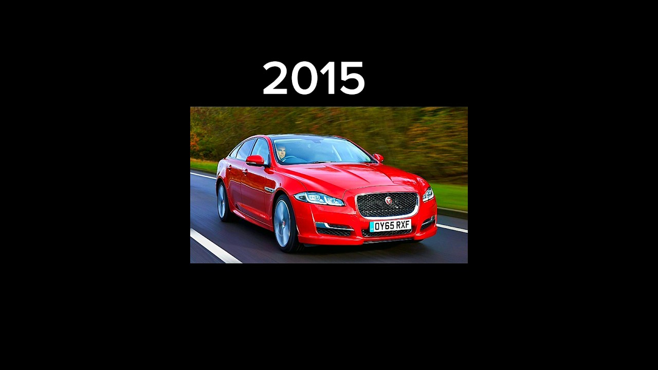 Evolution Of Jaguar XJ (1968-2023)#evolution #jaguar #xj #cars #shorts #2023