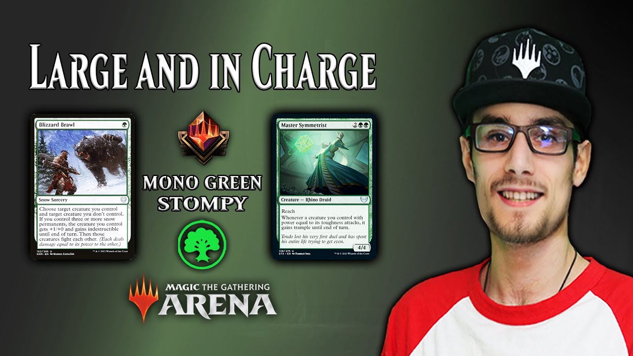 IT'S EASY BEING GREEN 🥦 Large and in Charge Starter Deck Upgrade | MTG Arena