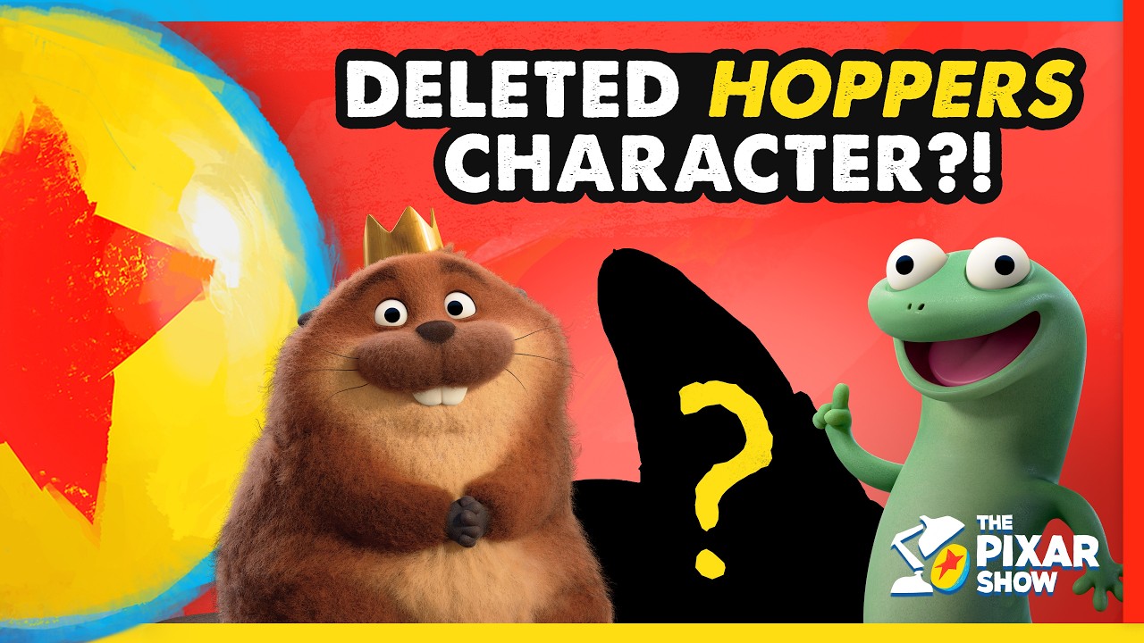 Clip: The Deleted Character from Hoppers | The Pixar Show