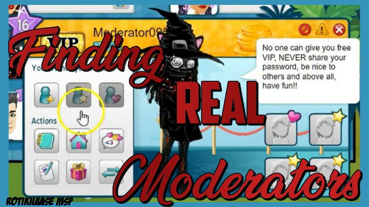 OMG I Found REAL MSP Moderators!