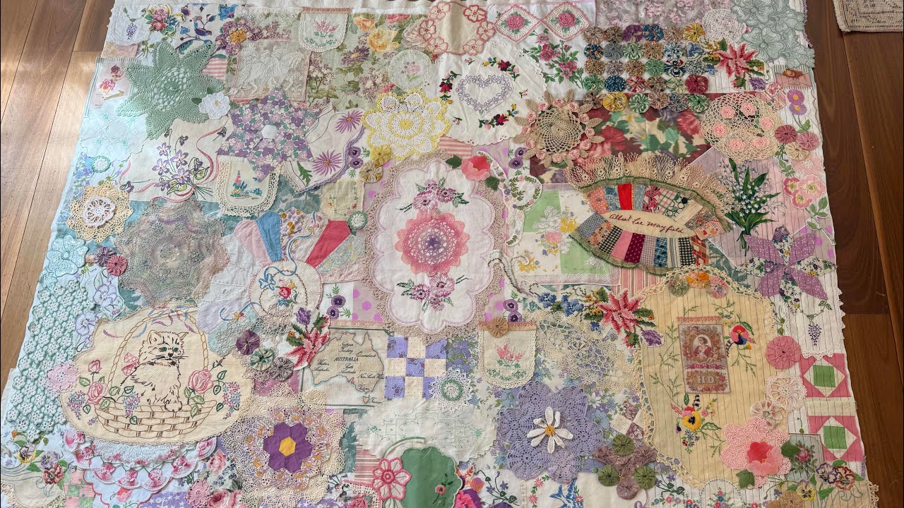 Roxy’s Journal of Stitchery Volume 8: Gathered Things Quilt Part 1 (prompts 1-14) 
