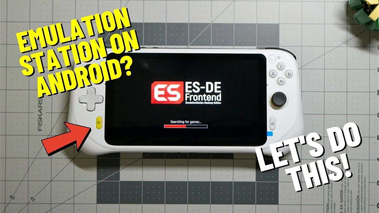 Emulation Station On Android with Logitech G Cloud