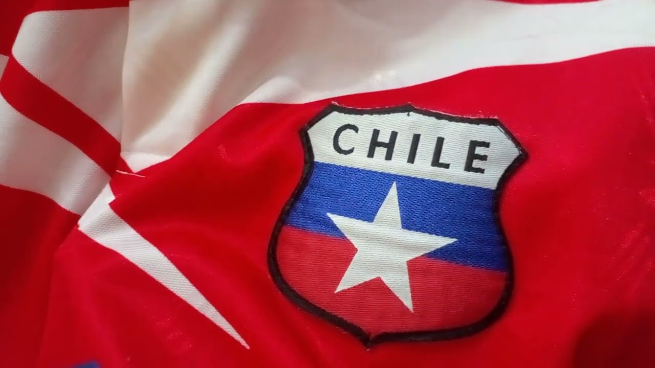 Camisa da sele&ccedil;&atilde;o do Chile ano 1995 a 2000 #umbro #reebok #rhumell #copadafran&ccedil;a