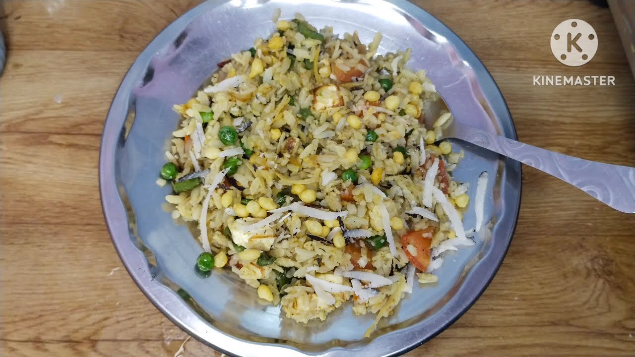 Simple Poha#matarpoha #simplefoodcooking 