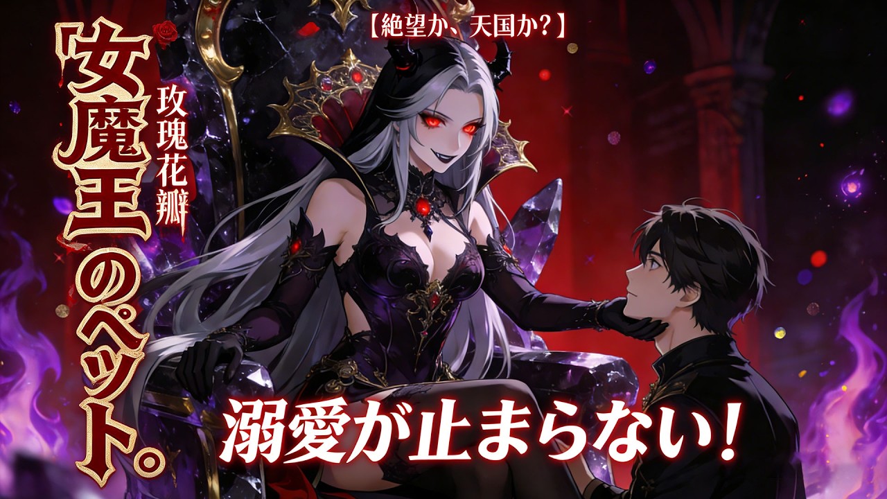 《勇者なのに、魔王に甘やかされてしっちゃった！》✨最凶の女魔王に拉致された俺。殺されると思いきや、死ぬほど甘やかされた～ところで、うちの魔王様、可愛すぎる～#溺愛 #ファンタジー #スカッと#逆玉