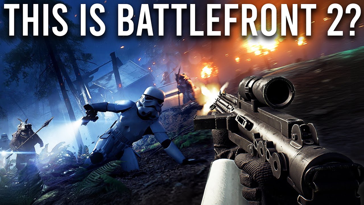 Star Wars Battlefront 2 по-прежнему потрясающий...