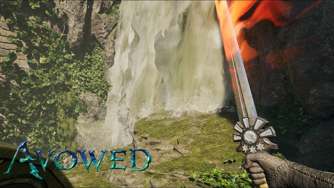 Hidden Unique Ring Behind A Waterfall In Avowed