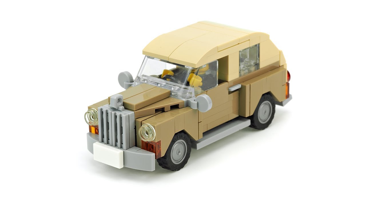LEGO Vintage Car MOC Building Instructions