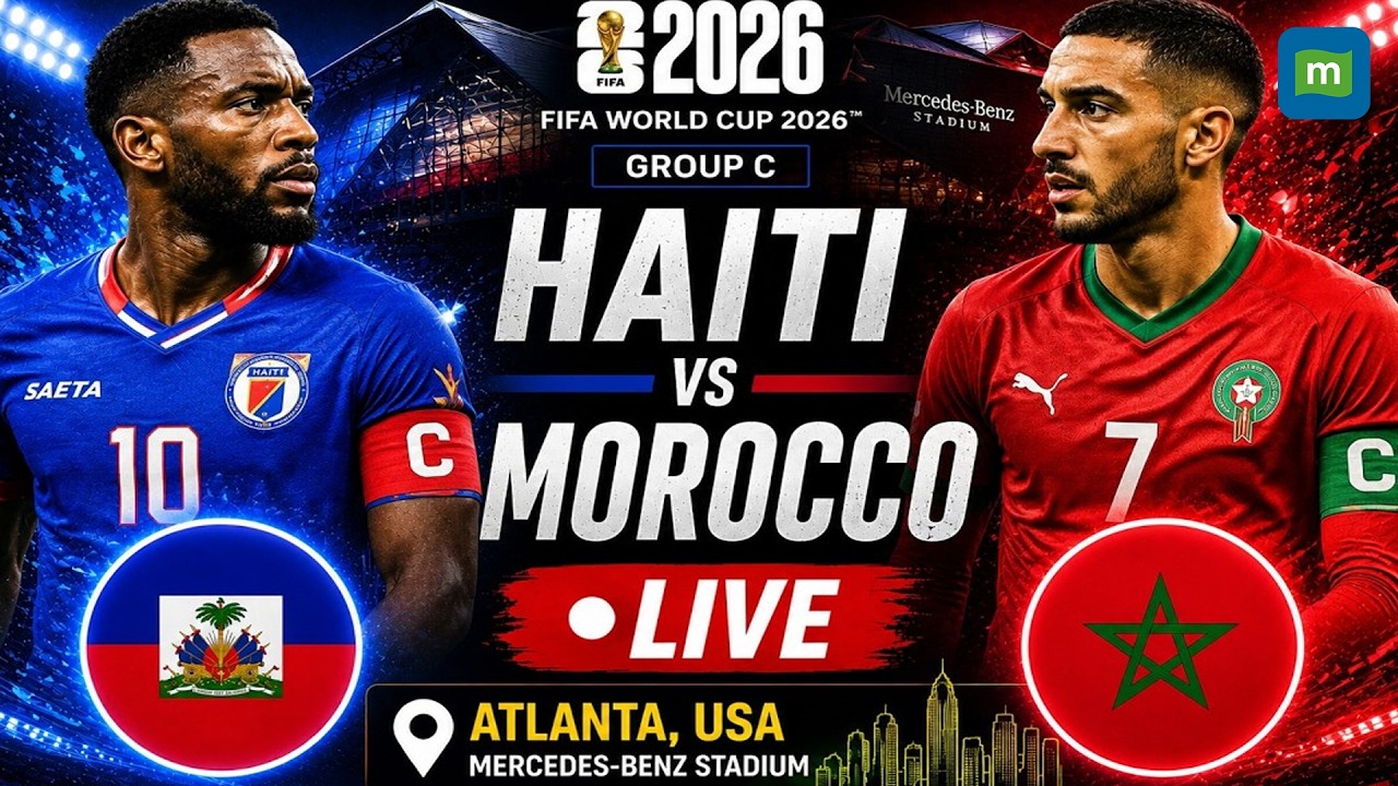 🔴Morocco Vs Haiti LIVE: FIFA World Cup 2026 Group C | Football LIVE | MAR vs HTI LIVE | N18G