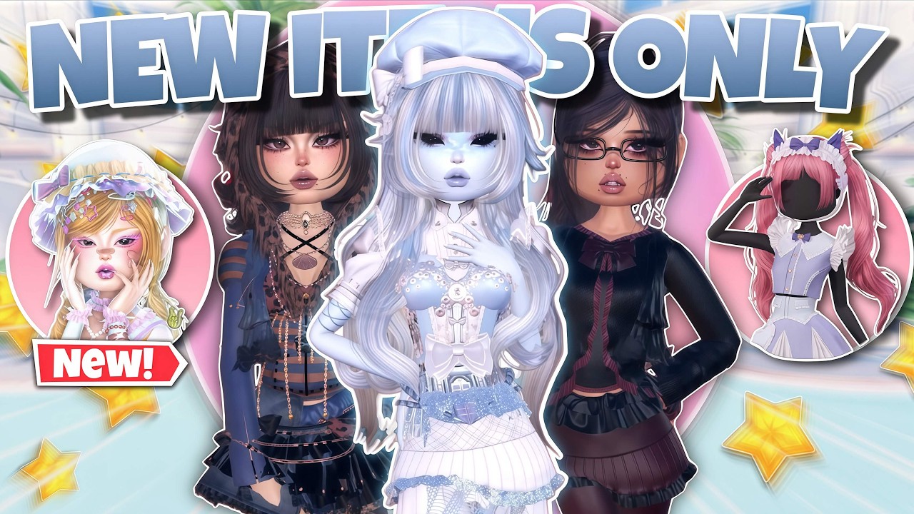 Only Using *NEW* Update Items In Dress To Impress!! (ROBLOX)
