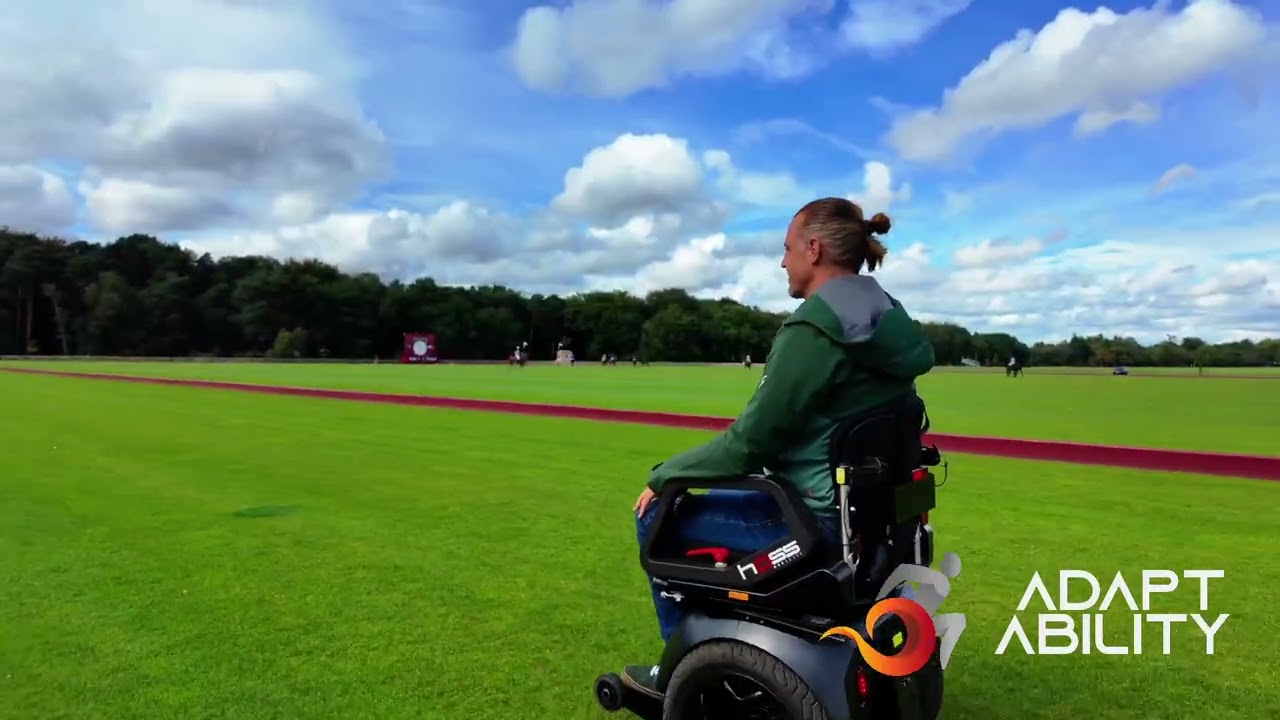 The Hoss Wheelchair meets Windsor Long Walk and Virginia Waters 