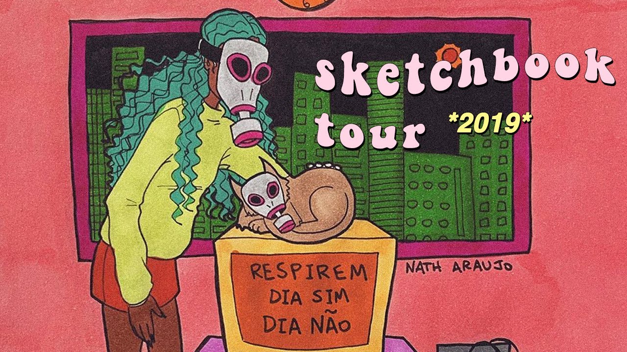 tour pelos meus desenhos 2019