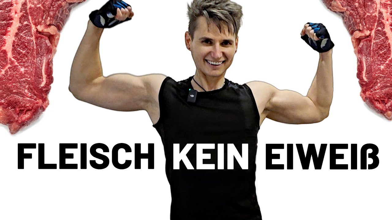 Muskeln ohne Fleisch Eiweiß? Mein 13-j. Geheimnis!