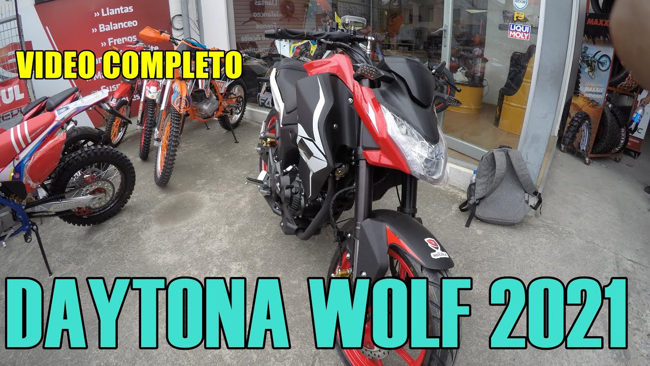 DAYTONA WOLF 200 2021 || REVIEW + FICHA TÉCNICA + VELOCIDAD MÁXIMA + PRECIO