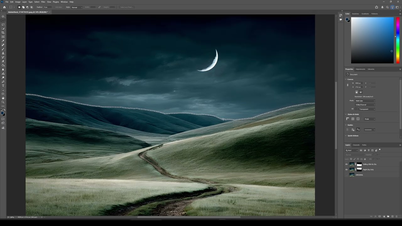 Matte Painting & Parallax Prepping- Part 1