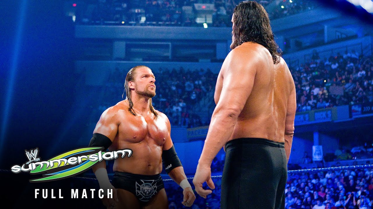 FULL MATCH: Triple H vs. The Great Khali &mdash; WWE Title Match: SummerSlam 2008