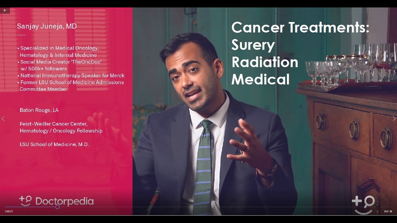 Types of Cancer Therapy & Specialists