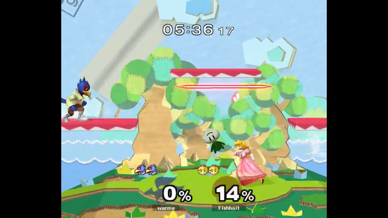 warme (Falco) vs Fishbait (Peach) | Round 2 Pools - LR2 - Melee Singles - GX3