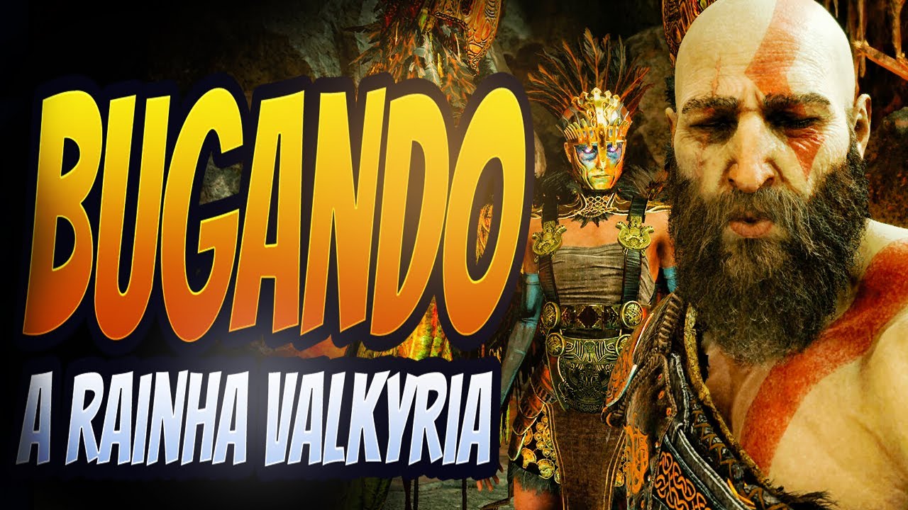 INACREDITÁVEL ! (BUG da Gna) God of War Ragnarok  - COMO DERROTAR  GNA a Rainha Valkyria