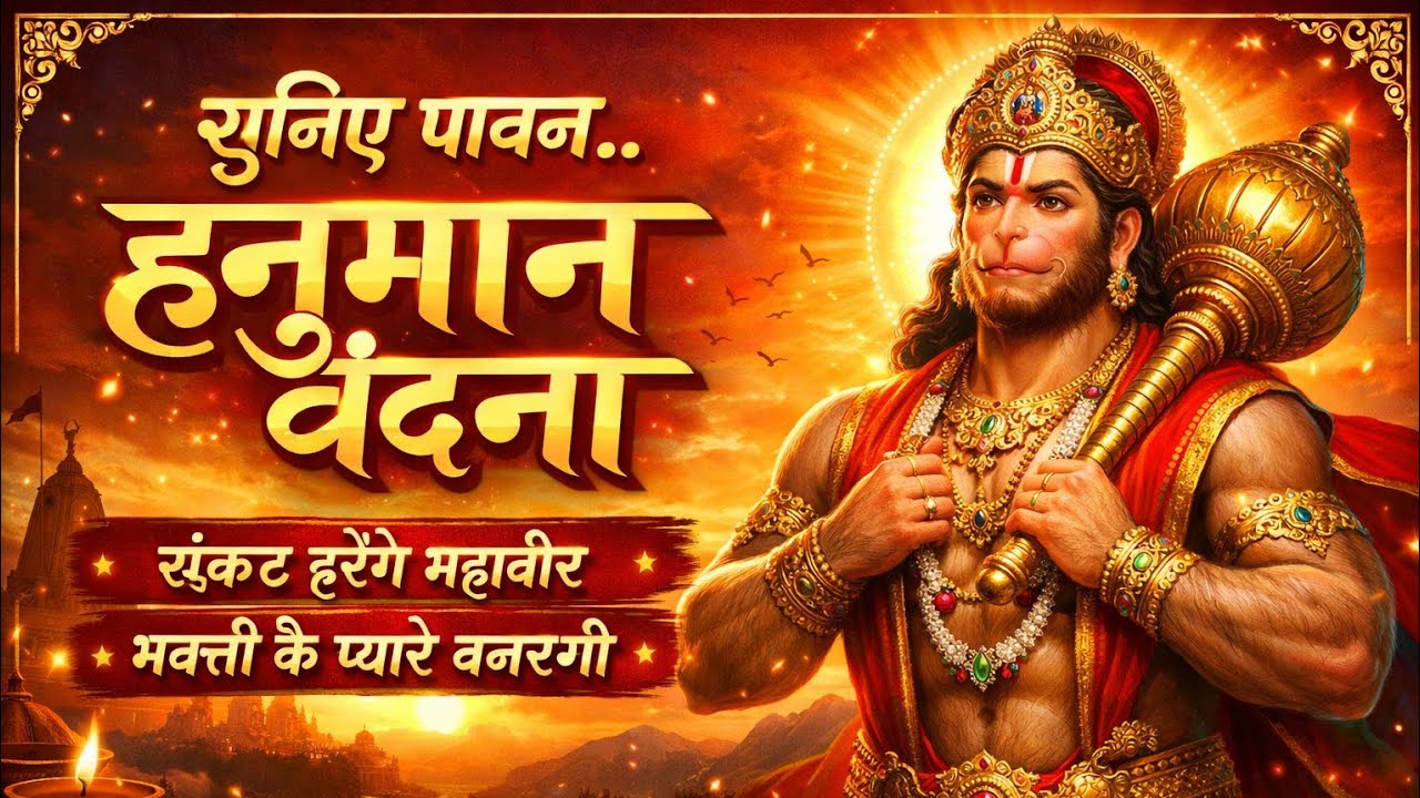 हनुमान वंदना🙏 | संकट हरेंगे महावीर बजरंगी | Tuesday special | Hanuman Bhakti Song | #bhakti #song 