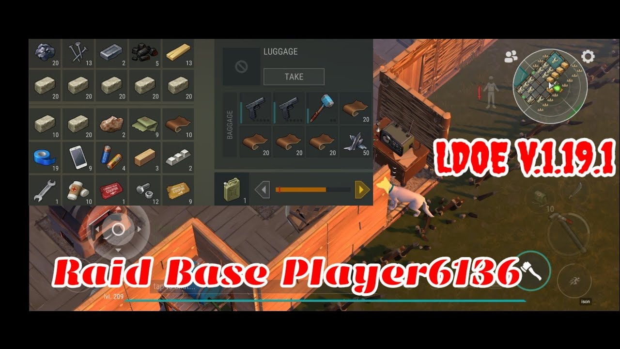 LDOE Raid Player6136 | Last Day on Earth v.1.19.1