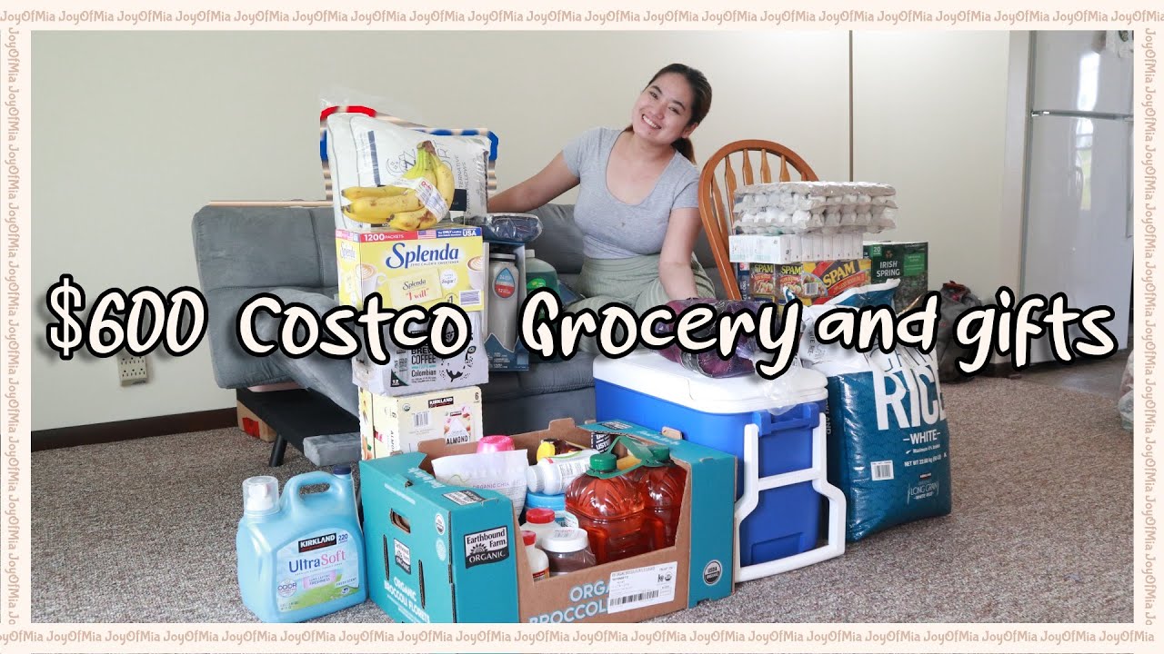 $600 COSTCO GROCERY HAUL (filipino nurse in the USA) 🇵🇭 JoyOfMia