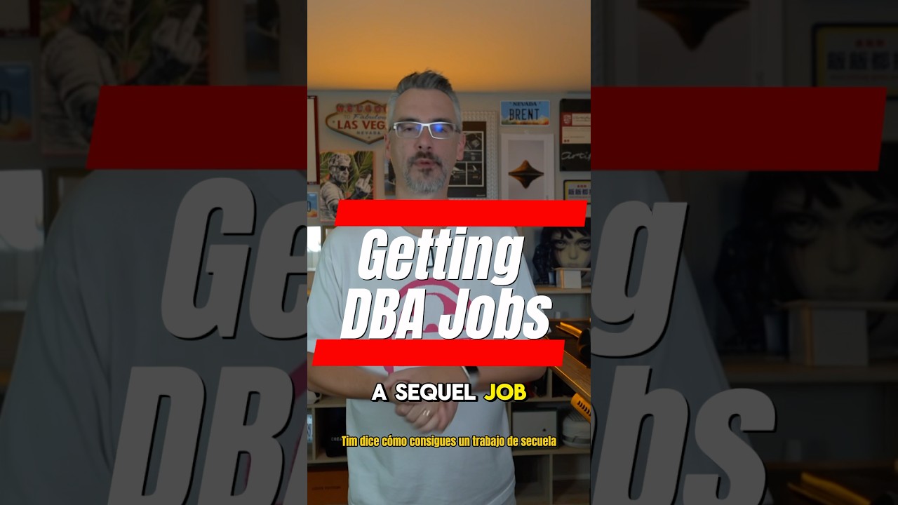 Getting DBA Jobs