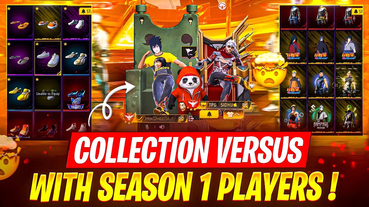 Collection Versus With Season 1 Player 😳