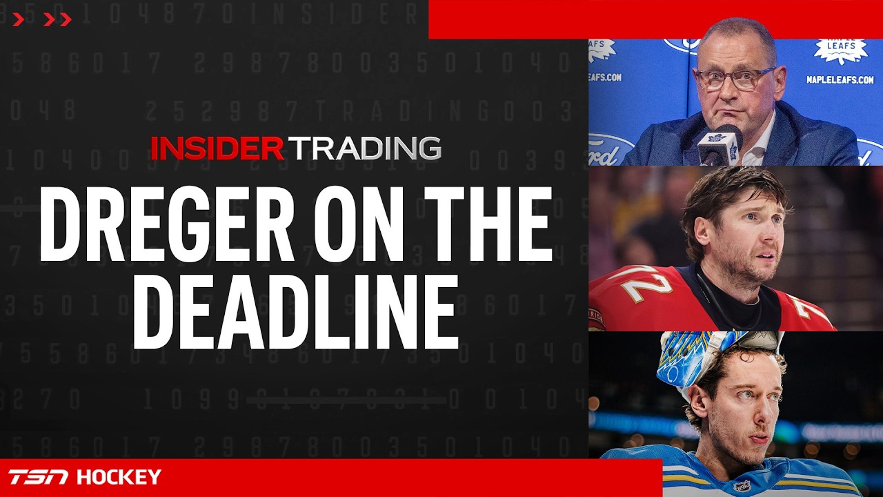 Dreger talks Leafs, Canucks, Bobrovsky, Binnington and more