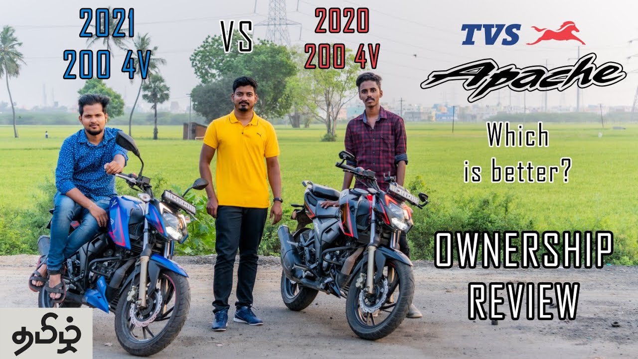 2020 VS 2021 Apache 200 BS6 Ownership Review - Best Bike at 1.6 Lakhs?? தமிழில்♥️