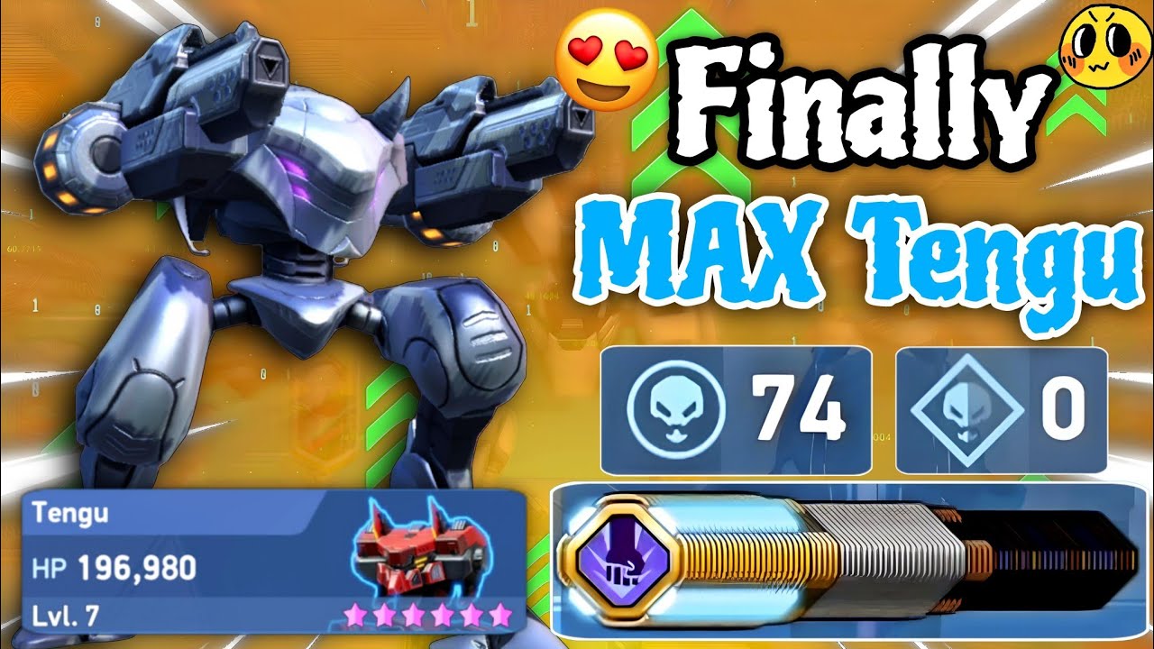 Finally Tengu MAXED In Mech Arena | Tengu With Shotgun 8 - Mech Arena