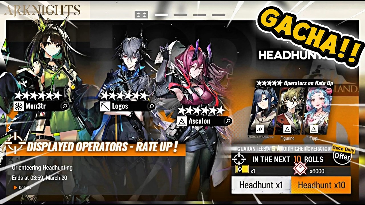 [Arknights] GACHA BANNER SELECTOR DEMI MENDAPATKAN AYANK MON3TR😋