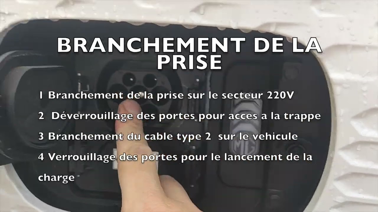 Présentation d 'un câble chargeur électrique pour véhicule