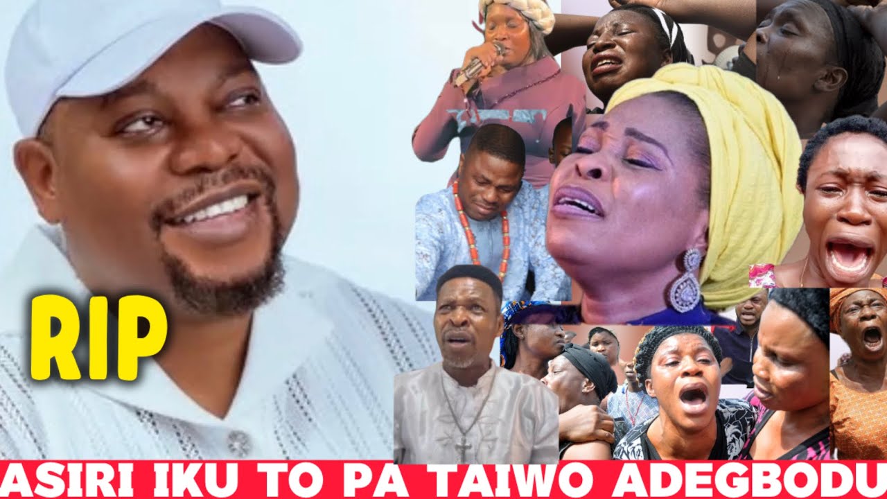 😭💔😭HAAA, ILE AYIE ASAN, EWA GBO ASIRI IKU TO PA GOSPEL SINGER TAIWO ADEGBODU