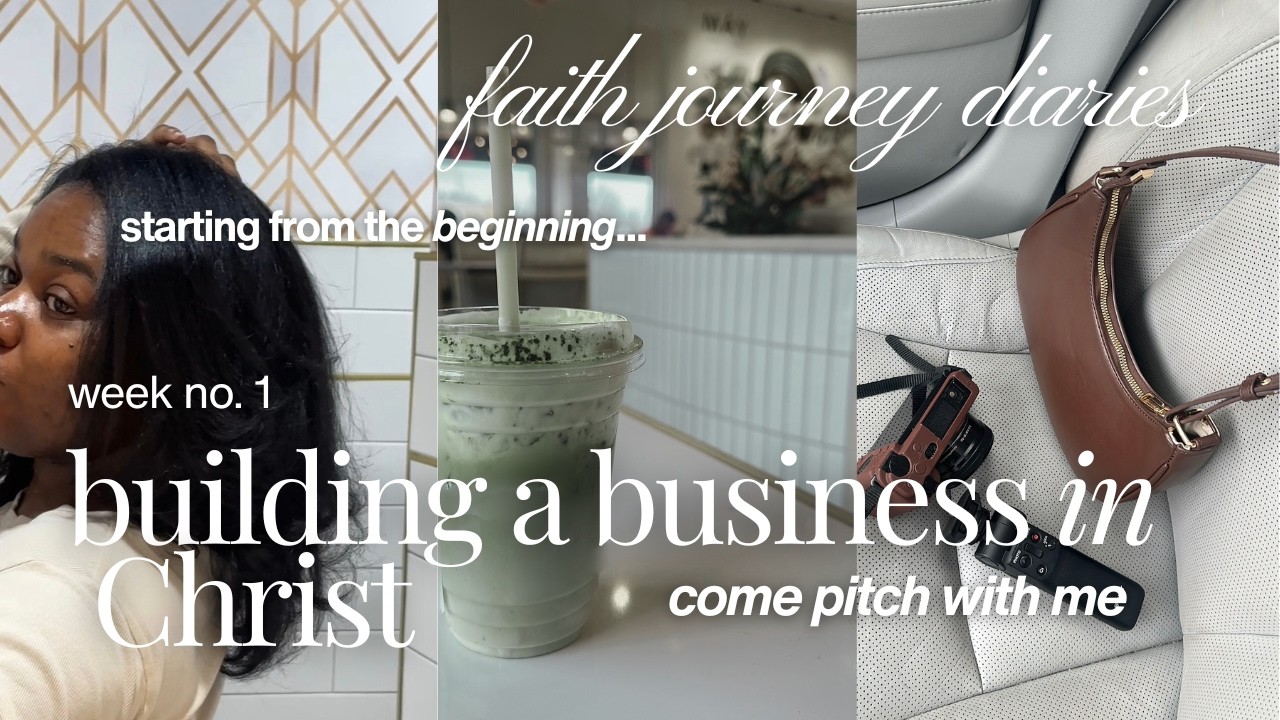 going on local business pitches and trusting God with the outcome
