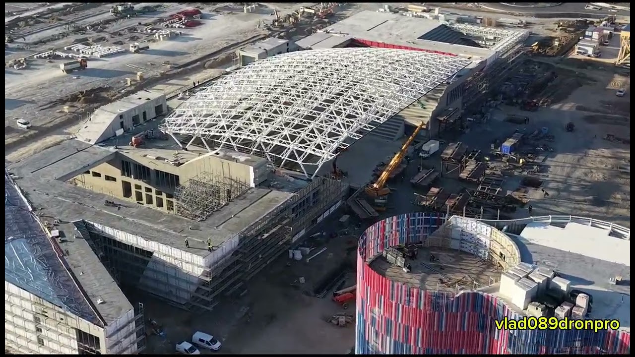 EXPO 2027 - obilazak gradili&scaron;ta - dron video