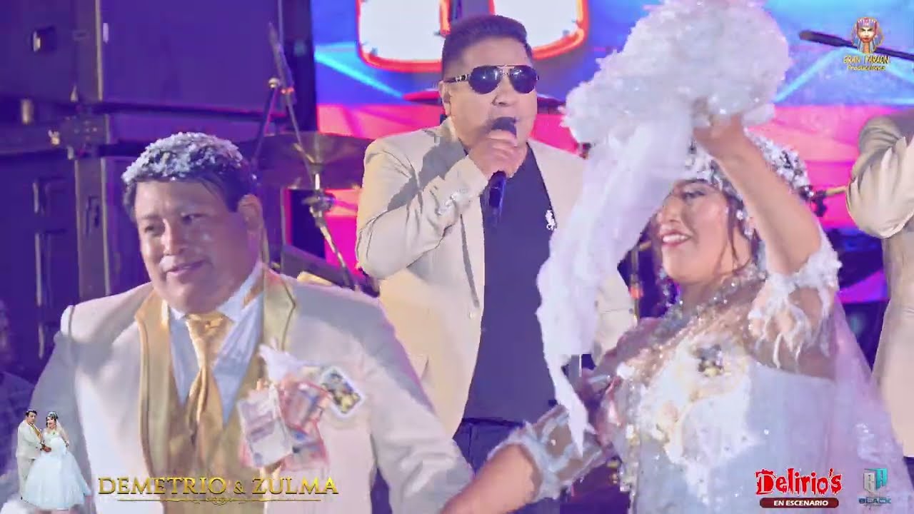 Delirios Show en vivo - Boda de DEMETRIO & ZULMA / Viacha - Bolivia.
